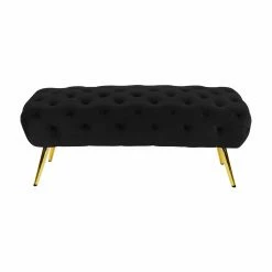 Wholesale ⭐ Ottoman Benches Meridian Furniture Inc Amara Tufted Backless Bench 👏