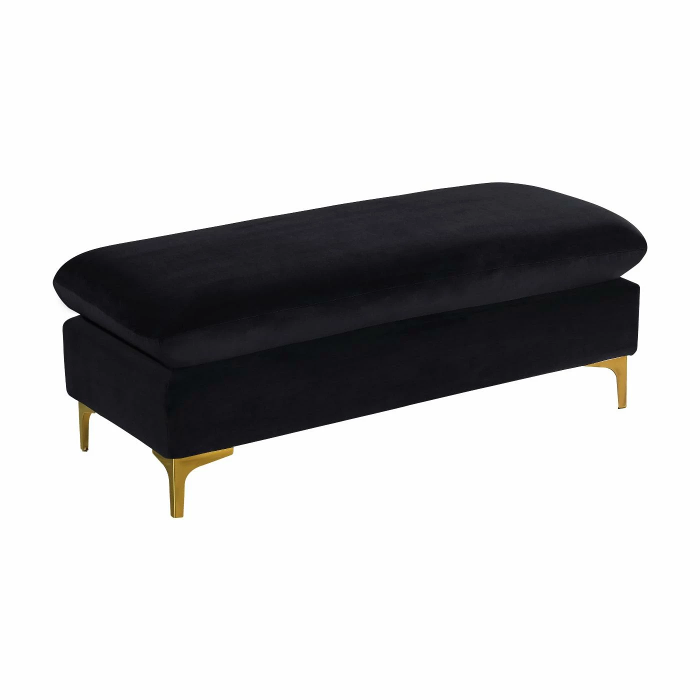 Outlet ๐ Ottoman Benches Meridian Furniture Inc Naomi Velvet Ottoman/Bench ๐งจ 3 Outlet ๐ Ottoman Benches Meridian Furniture Inc Naomi Velvet Ottoman/Bench ๐งจ