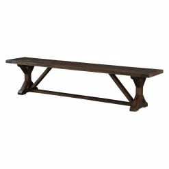 Deals 💯 Kitchen & Dining Benches Modus Cameron Trestle Dining Bench 🎁