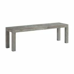 Outlet 👏 Kitchen & Dining Benches Modus Herringbone Solid Wood Dining Bench 🛒