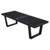 Promo ⌛ Entryway Benches LeisureMod Platform Slat Inwood Bench 🎁 -Indoor Benches Shop masterMODS043