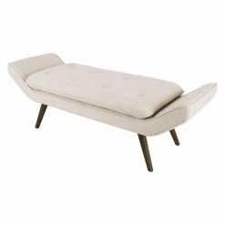 Deals 🎁 Bedroom Benches New Pacific Direct Inc Newcastle Fabric Tufted Bench 👍