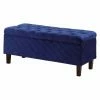 Brand new 🎁 Indoor Storage Benches Ore International 41 In. Shantelle Quilted Tufted Storage Bench 🔔 -Indoor Benches Shop masterORE1131