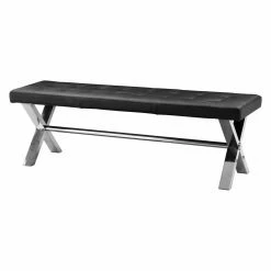 Best Sale ❤️ Entryway Benches Pangea Home Ella-Bench - Faux Leather ❤️