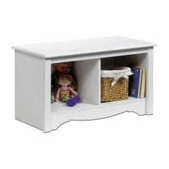 Brand new ⭐ Indoor Storage Benches Prepac White Monterey Twin Cubbie Bench ✨