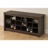 Best Sale ✔️ Indoor Storage Benches Prepac ESS-4824 Espresso 👟 Shoe Cubbie Bench 🔥 -Indoor Benches Shop masterPRM320