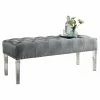 Wholesale 👍 Entryway Benches Roundhill Furniture Valley Button Tufted Indoor Bench 🌟 -Indoor Benches Shop masterROUN415