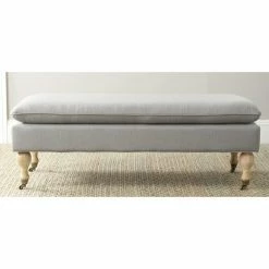 Discount 💯 Bedroom Benches HN Home Fonthill Coastal Pillowtop Bench 🎁