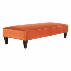 Brand new 😉 Bedroom Benches Safavieh Nessa Bench - Pumpkin ✔️