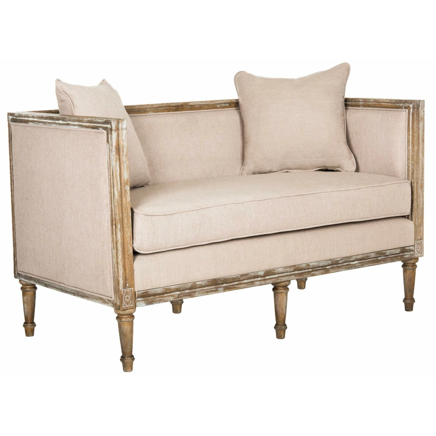 Best Pirce ๐ฅฐ Settee Benches Safavieh Leandra Linen French Country Settee โค๏ธ 3 Best Pirce ๐ฅฐ Settee Benches Safavieh Leandra Linen French Country Settee โค๏ธ