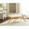 Deals 🎉 Bedroom Benches Safavieh Moon Arch Backless Bedroom Bench 💯
