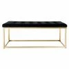 New 🥰 Bedroom Benches Safavieh Reynolds Velvet Bench 🥰