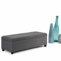 Outlet π Brooklyn & Max Indoor Storage Benches Brooklyn + Max Lincoln Linen Storage Bench β