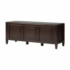 Promo 🔔 Brooklyn & Max Indoor Storage Benches Brooklyn + Max Somerset Solid Wood Storage Bench Trunk 🧨