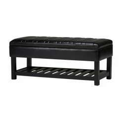 Brand new 👍 Brooklyn & Max Ottoman Benches Brooklyn + Max Adeline Faux Leather Storage Ottoman Bench 🔔