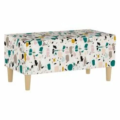 Outlet 👍 Indoor Storage Benches Skyline Furniture Mid-Century Indoor Storage Bench 🥰