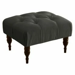 Brand new 💯 Skyline Furniture Ottoman Benches Skyline Velvet Tufted Ottoman Bench ⭐