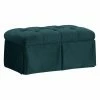 Cheapest 👍 Skyline Furniture Ottoman Benches Mystere 👗 Skirted Storage Bench 🥰 -Indoor Benches Shop masterSKY841