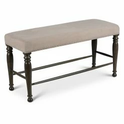Best Sale 🔔 Kitchen & Dining Benches Steve Silver Co. Caswell Counter Dining Bench 😍