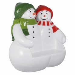 Budget 👏 Entryway Benches Design Toscano Powder Pals Holiday Snowman Bench 😉