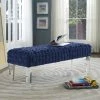 Cheap 🔔 Bedroom Benches TOV Furniture Sal Woven Velvet Bench 😀