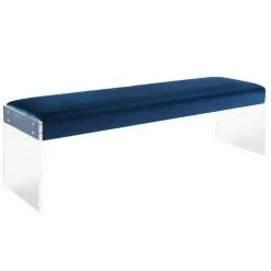 Hot Sale 💯 Bedroom Benches TOV Furniture Envy Velvet Bench 🎁