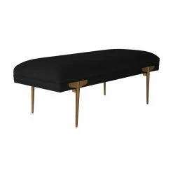 Wholesale 🥰 Bedroom Benches TOV Furniture Brno Velvet Indoor Bench 👍
