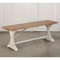 Best deal 🔔 Bedroom Benches Tripar Wood Farmhouse Style Bench 🧨
