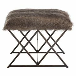 Promo 🎁 Ottoman Benches Uttermost Brannen Indoor Bench ⭐