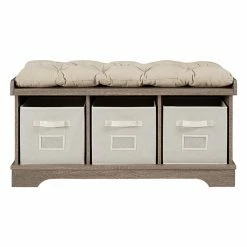 Best Pirce 🌟 Indoor Storage Benches HumbleNest Countryside 42 In. Modern Farmhouse Entryway Storage Bench ❤️