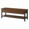 Cheapest ๐ Entryway Benches Manor Park Modern Farmhouse Dark Walnut Storage Bench With ๐ Shoe Shelf ๐ฅฐ 1 Cheapest ๐ Entryway Benches Manor Park Modern Farmhouse Dark Walnut Storage Bench With ๐ Shoe Shelf ๐ฅฐ -Indoor Benches Shop masterWAL841
