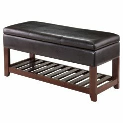 Best deal ⌛ Indoor Storage Benches Winsome Monza Bench With Storage Chest 💯