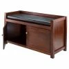 Discount 🎉 Indoor Storage Benches Winsome 2 Piece Hall Storage Bench With Cushion ⌛ -Indoor Benches Shop masterWI709