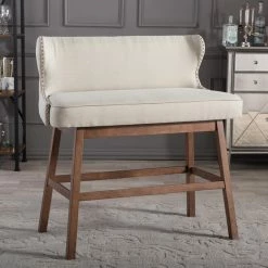 Outlet 🥰 Kitchen & Dining Benches Baxton Studio Gradisca Bar Height Dining Bench 🎉