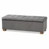 Coupon 😍 Ottoman Benches Baxton Studio Roanoke Velvet Tufted Storage Ottoman Bench 😉 -Indoor Benches Shop masterWSI4719