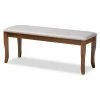 Hot Sale 👍 Kitchen & Dining Benches Baxton Studio Cornelie Transitional Dining Bench 💯 -Indoor Benches Shop masterWSI4902