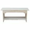 Brand new 🥰 Entryway Benches International Concepts Brookstone Trestle Bench ✔️