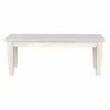 Brand new 😀 Kitchen & Dining Benches International Concepts Unfinished Shaker Style Bench-RTA 🤩