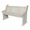 Best deal ❤️ Entryway Benches International Concepts Sanctuary Indoor Bench 🎁 -Indoor Benches Shop masterWWI1037
