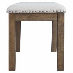 Coupon 🤩 Kitchen & Dining Benches Signature Design By Ashley Moriville Backless Upholstered Nailhead Trim Dining Bench 🎉 -Indoor Benches Shop scaleASHY6355