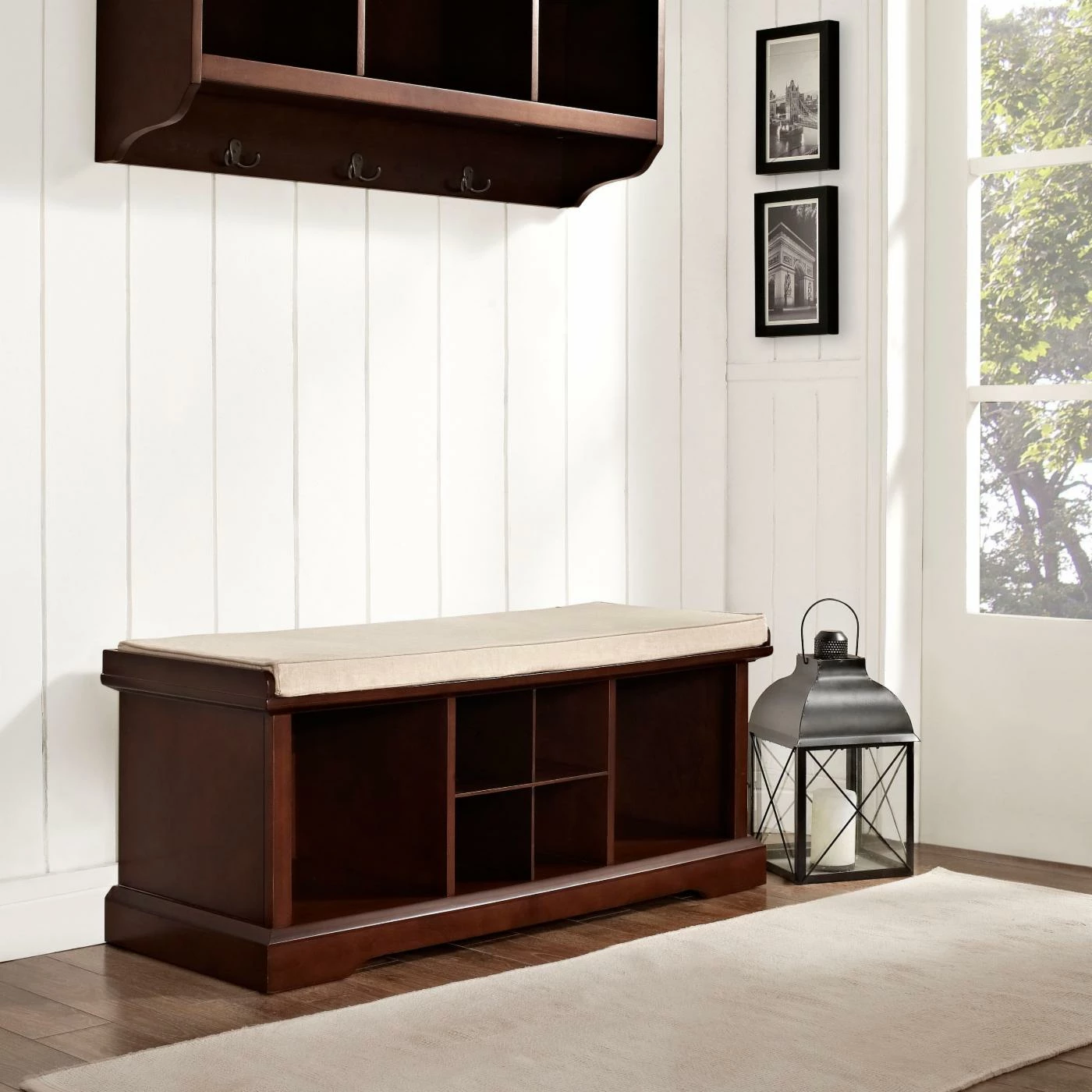 Best deal ✔️ Indoor Storage Benches Crosley Brennan Entryway Storage Bench - Mahogany ✔️ 7 Best deal ✔️ Indoor Storage Benches Crosley Brennan Entryway Storage Bench - Mahogany ✔️ - Image 5