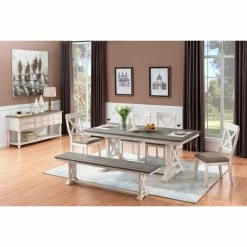 Buy 💯 Kitchen & Dining Benches Coast To Coast Bar Harbor II Dining Bench ⭐ -Indoor Benches Shop scaleCTCI2001