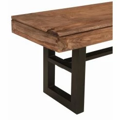 New 💯 Kitchen & Dining Benches Coast To Coast Imports Brownstone IV Dining Bench 🎁 -Indoor Benches Shop scaleCTCI2459