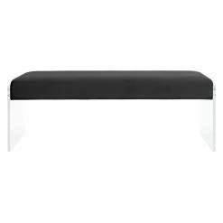 Best reviews of 🔔 Bedroom Benches Modway Roam Velvet Upholstered Bench ⌛ -Indoor Benches Shop scaleEEI1669