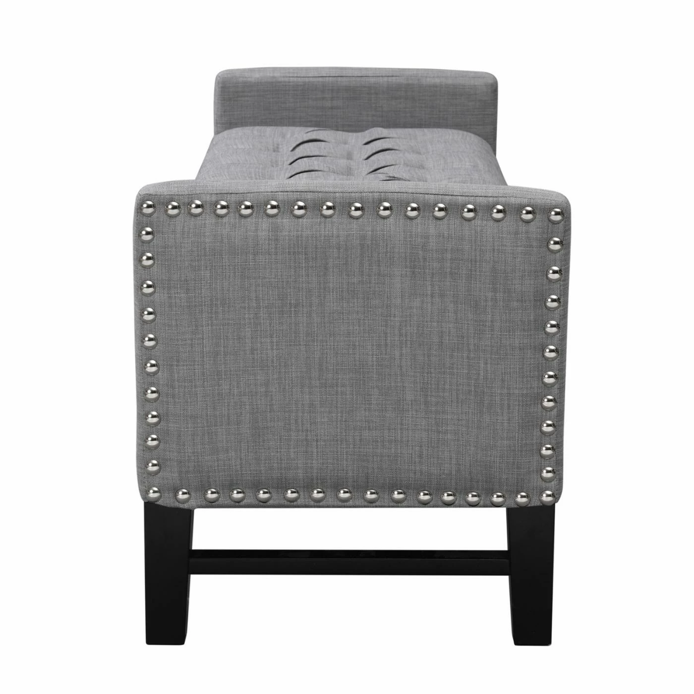 Discount π Indoor Storage Benches Inspired Home Hadley Linen Button Tufted Indoor Storage Bench β 7 Discount π Indoor Storage Benches Inspired Home Hadley Linen Button Tufted Indoor Storage Bench β - Image 5
