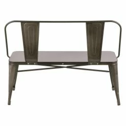Coupon 👏 Entryway Benches LumiSource Oregon Industrial Indoor Entryway Bench 😉 -Indoor Benches Shop scaleLUS1196