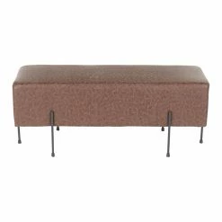 Best deal 😉 Bedroom Benches LumiSource Daniella Contemporary Faux Leather Indoor Bench 😀 -Indoor Benches Shop scaleLUS1475