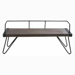 New 🧨 Entryway Benches LumiSource Stefani Industrial Bench 🔥 -Indoor Benches Shop scaleLUS828