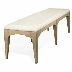 Deals 👍 Kitchen & Dining Benches Riverside Furniture Myra Upholstered Dining Bench 🥰 -Indoor Benches Shop scaleRVS3748