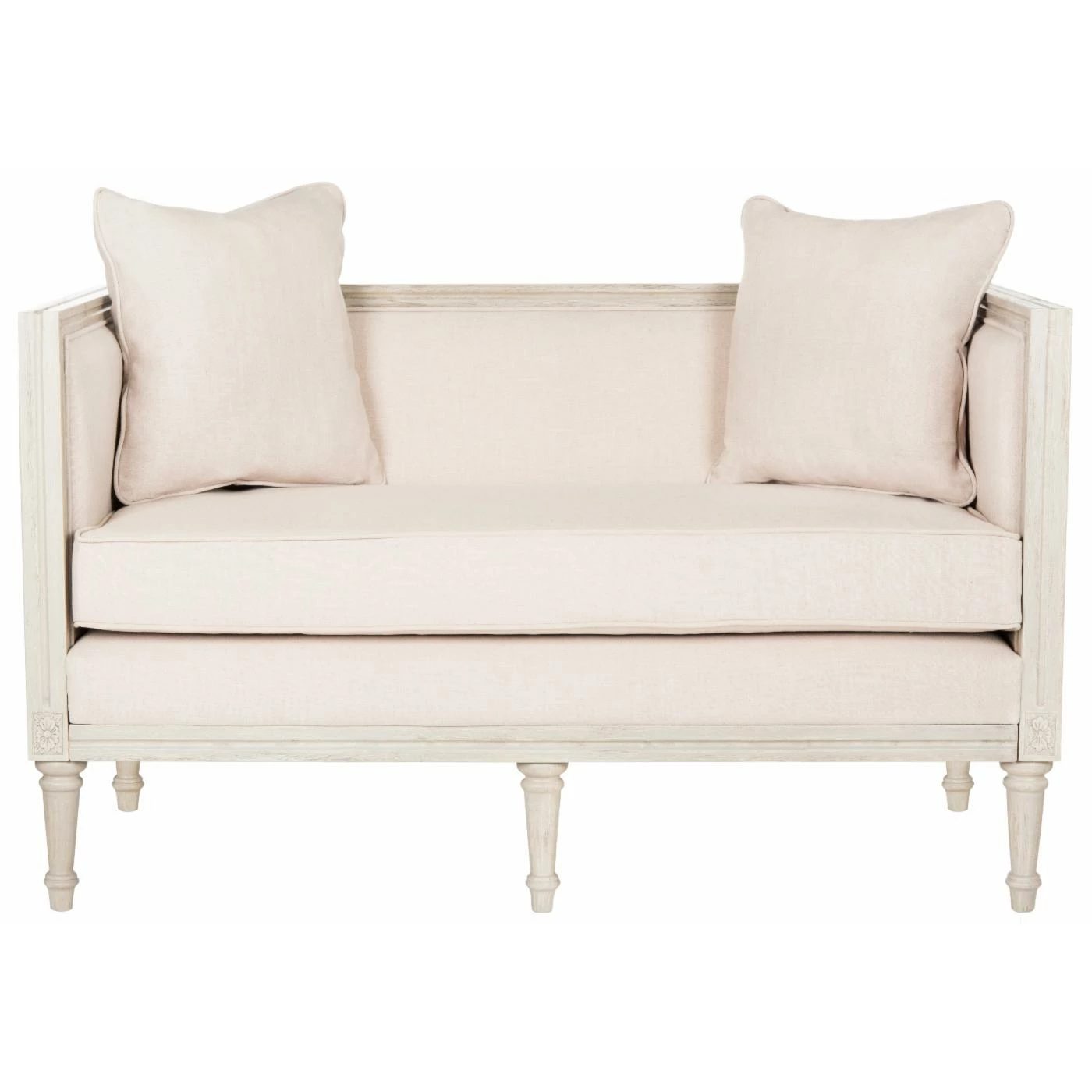 Best Pirce ๐ฅฐ Settee Benches Safavieh Leandra Linen French Country Settee โค๏ธ 7 Best Pirce ๐ฅฐ Settee Benches Safavieh Leandra Linen French Country Settee โค๏ธ - Image 5